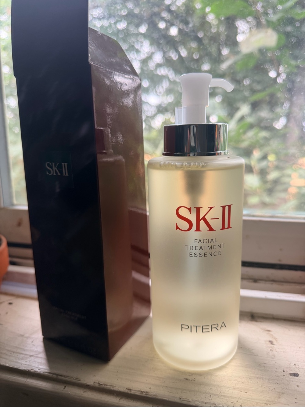 SK-II Facial Treatment Essence Serum — Clear Bottle with White Pump NEW